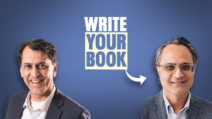 how to start writing a book while running a company