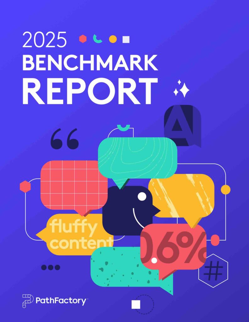 pathfactory 2025 benchmark report cover