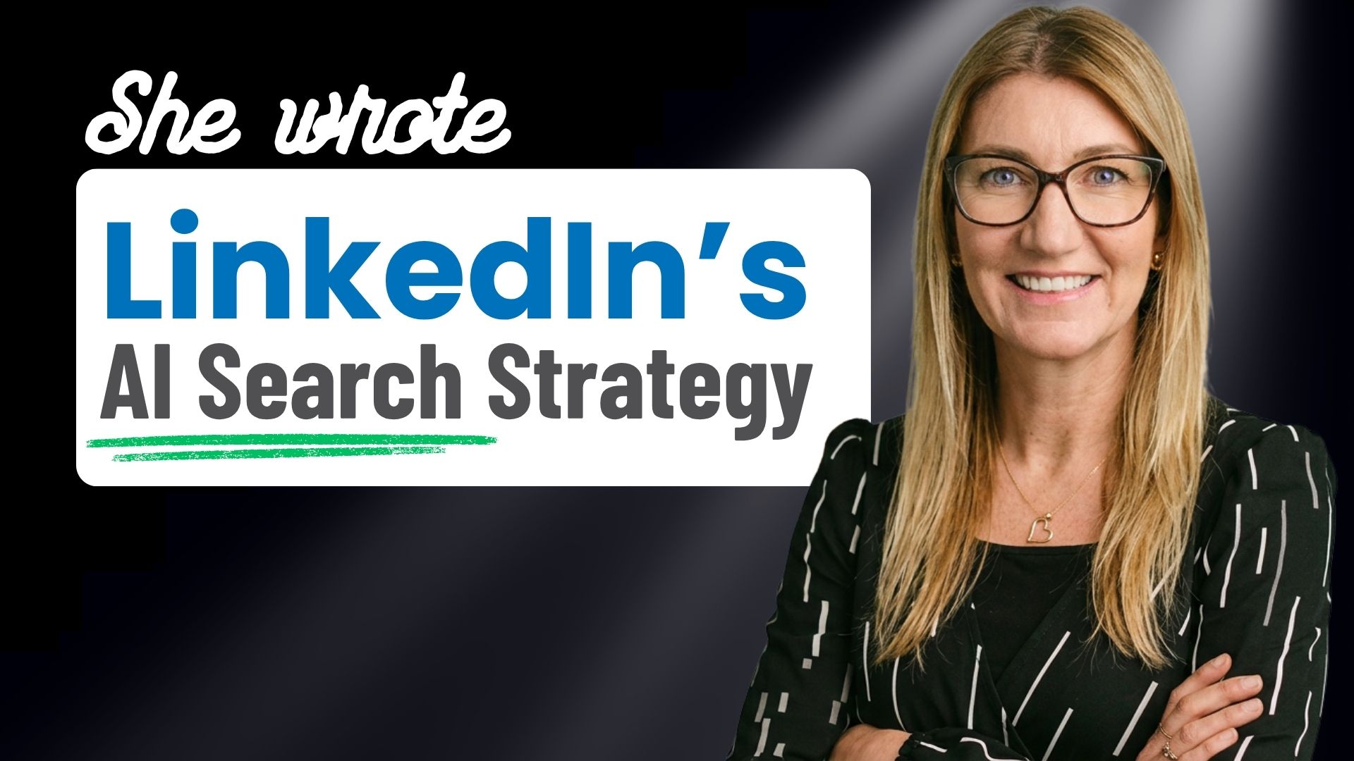 MakeMEDIA - AI Search Optimization Platform for B2B 1 AI Search Strategy for B2B - Inside LinkedIn's Playbook - Brooke Weller