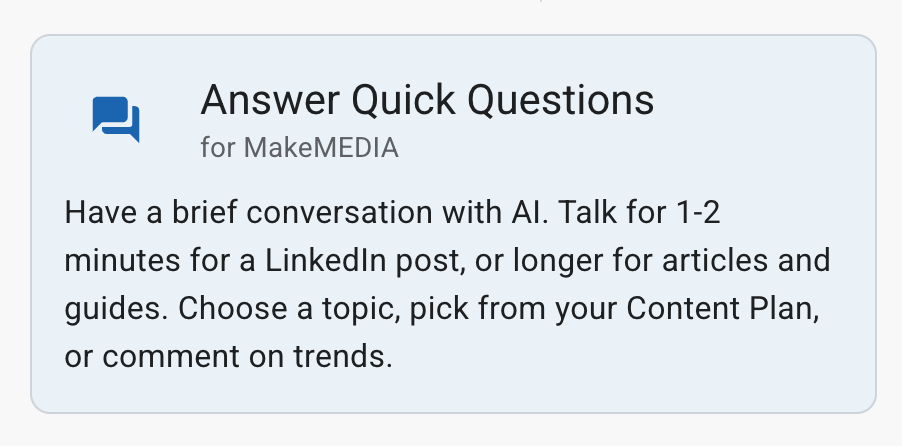 content via interviews content via interviews